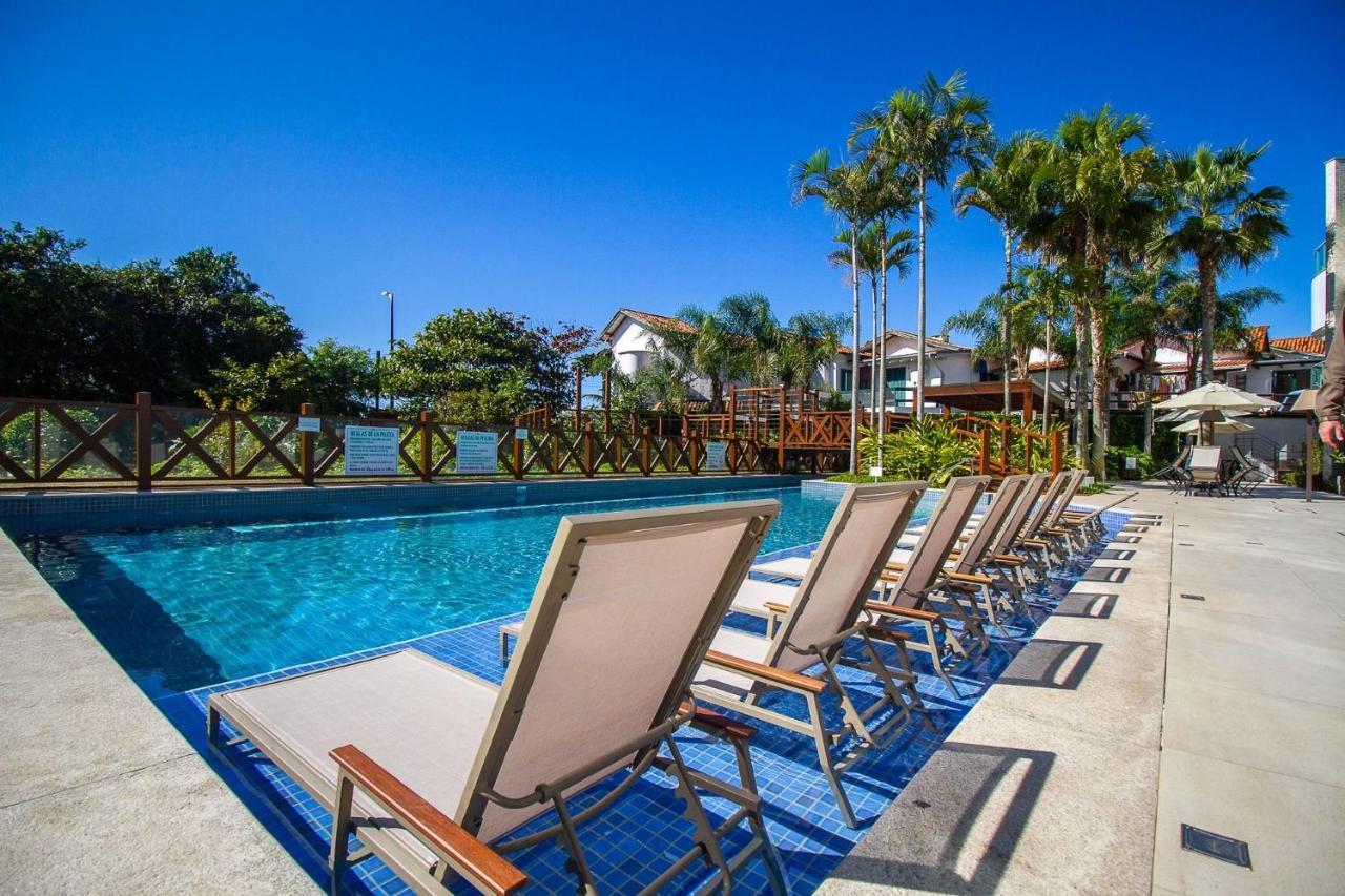 Varandas Do Atlantico 101A - Excelente Apartamento Em Condominio De Luxo A Beira Mar - Piscina Climatizada - Academia - Bombinhas Buitenkant foto