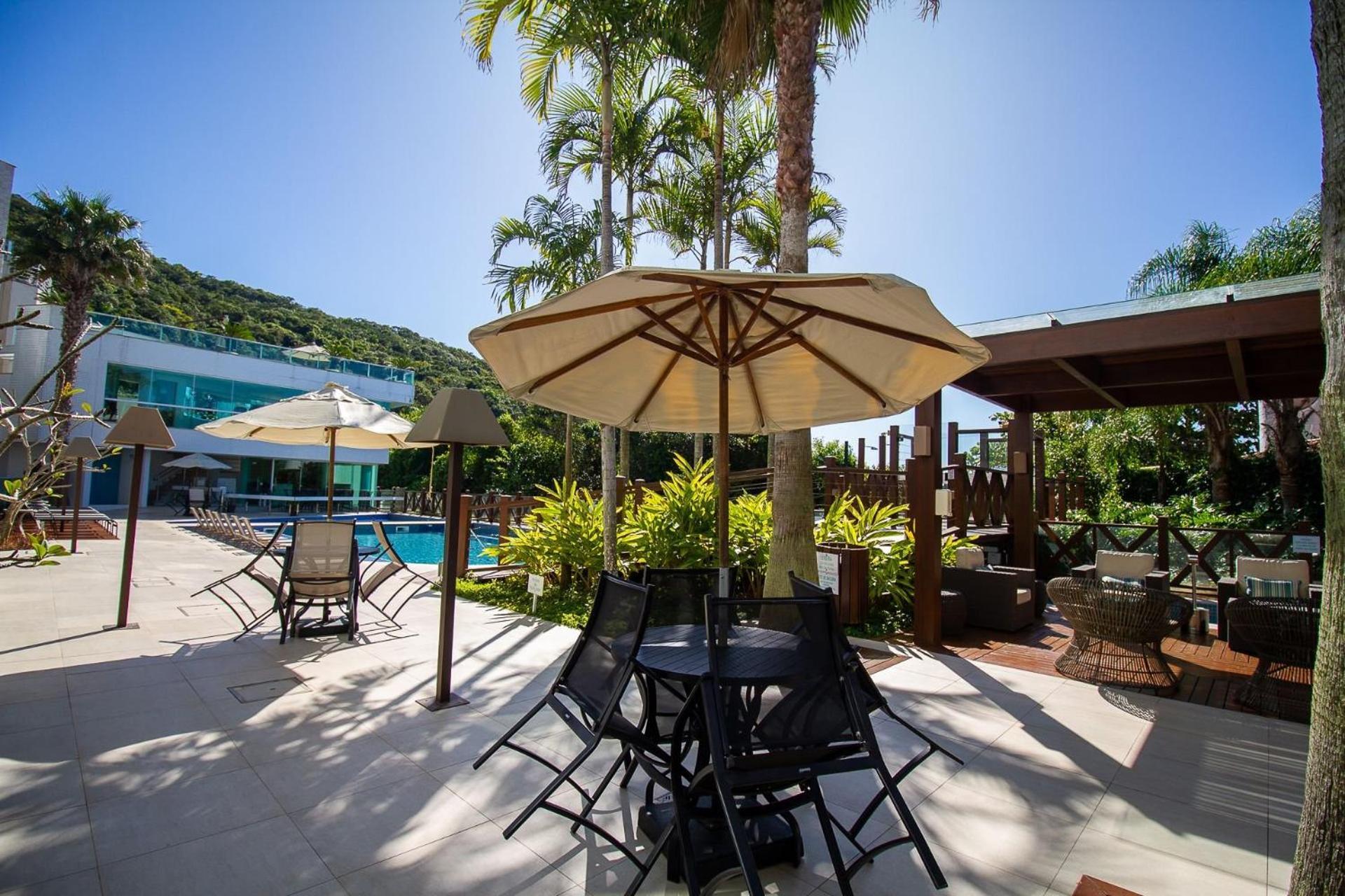 Varandas Do Atlantico 101A - Excelente Apartamento Em Condominio De Luxo A Beira Mar - Piscina Climatizada - Academia - Bombinhas Buitenkant foto