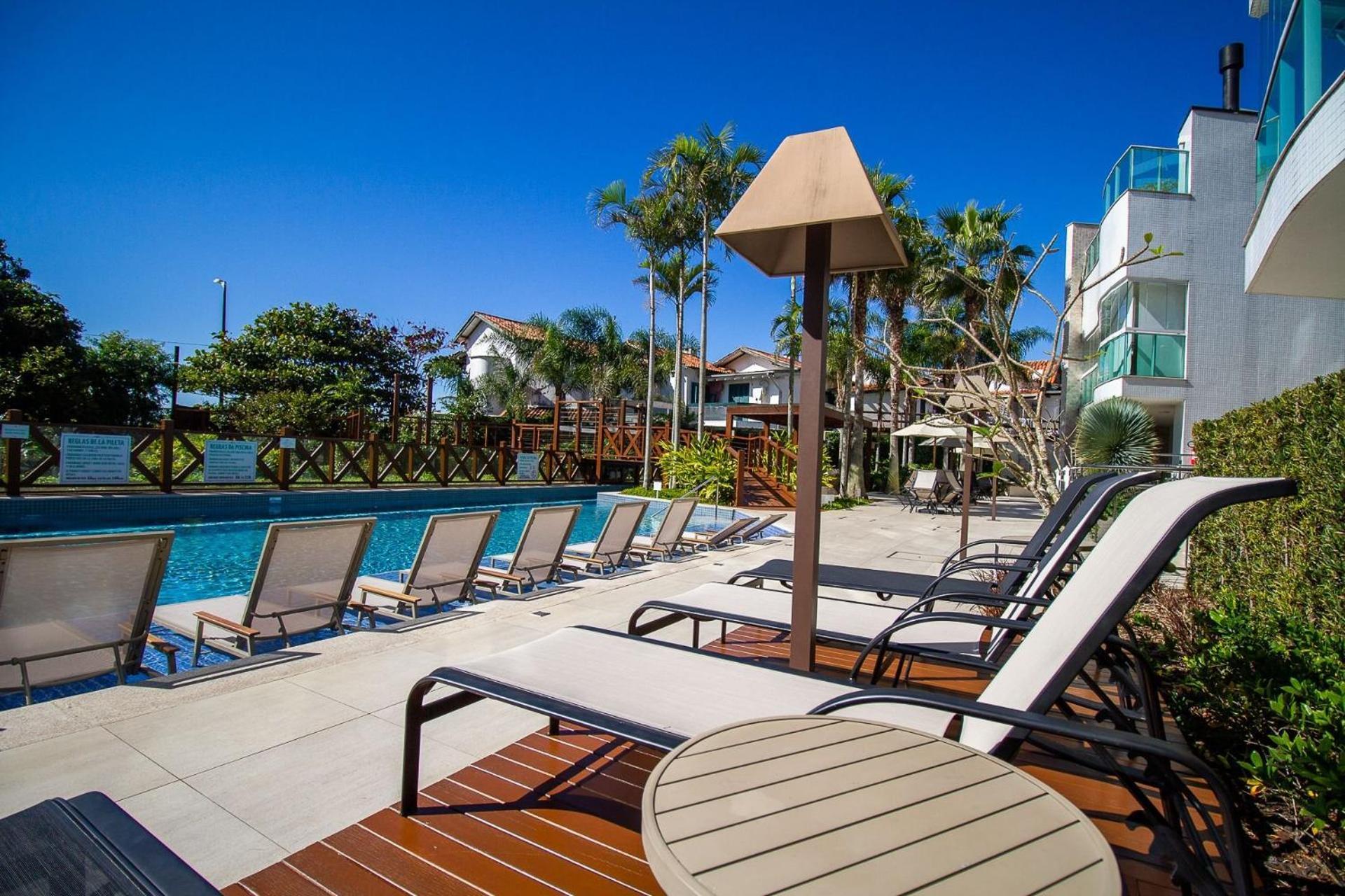 Varandas Do Atlantico 101A - Excelente Apartamento Em Condominio De Luxo A Beira Mar - Piscina Climatizada - Academia - Bombinhas Buitenkant foto
