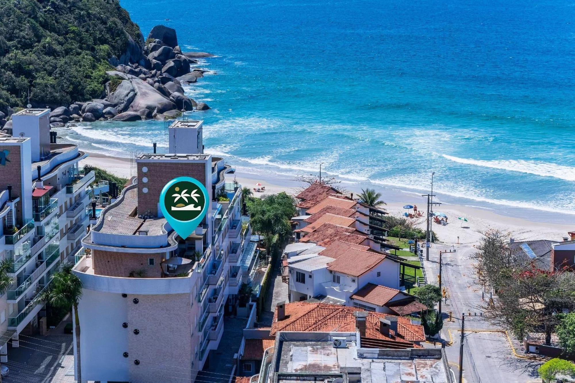 Varandas Do Atlantico 101A - Excelente Apartamento Em Condominio De Luxo A Beira Mar - Piscina Climatizada - Academia - Bombinhas Buitenkant foto